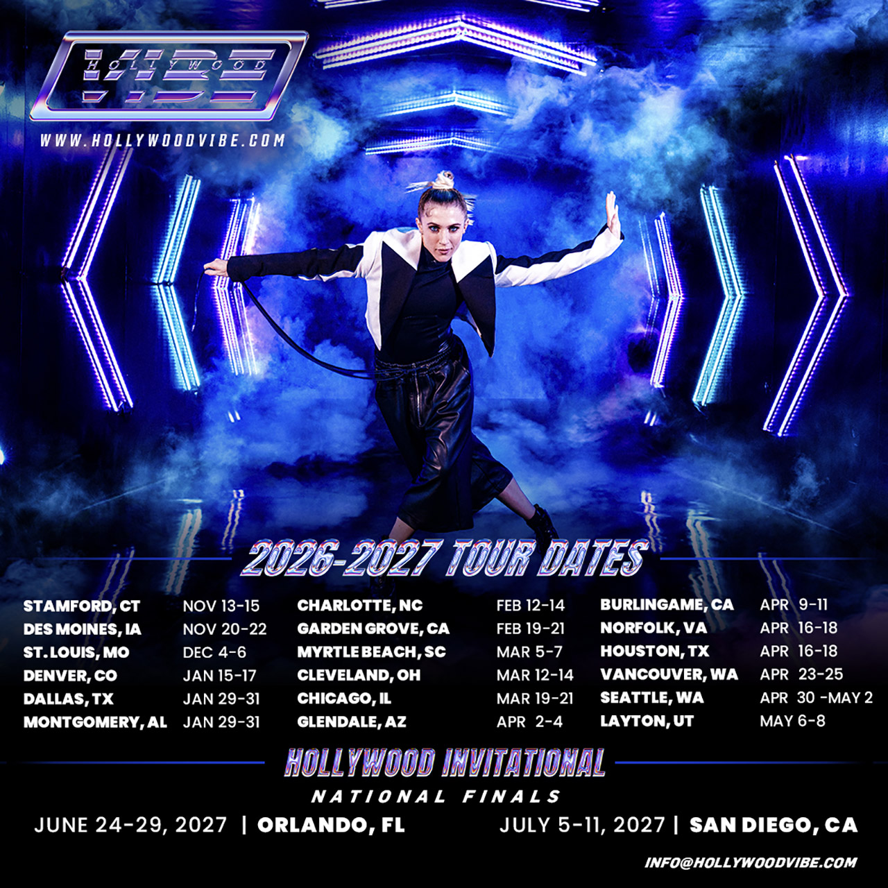 Hollywood Vibe 2026-2027 TOUR DATES