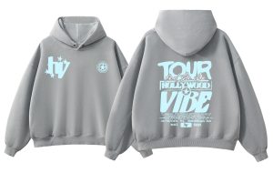 Hollywood Vibe Tour Hoodie Grey
